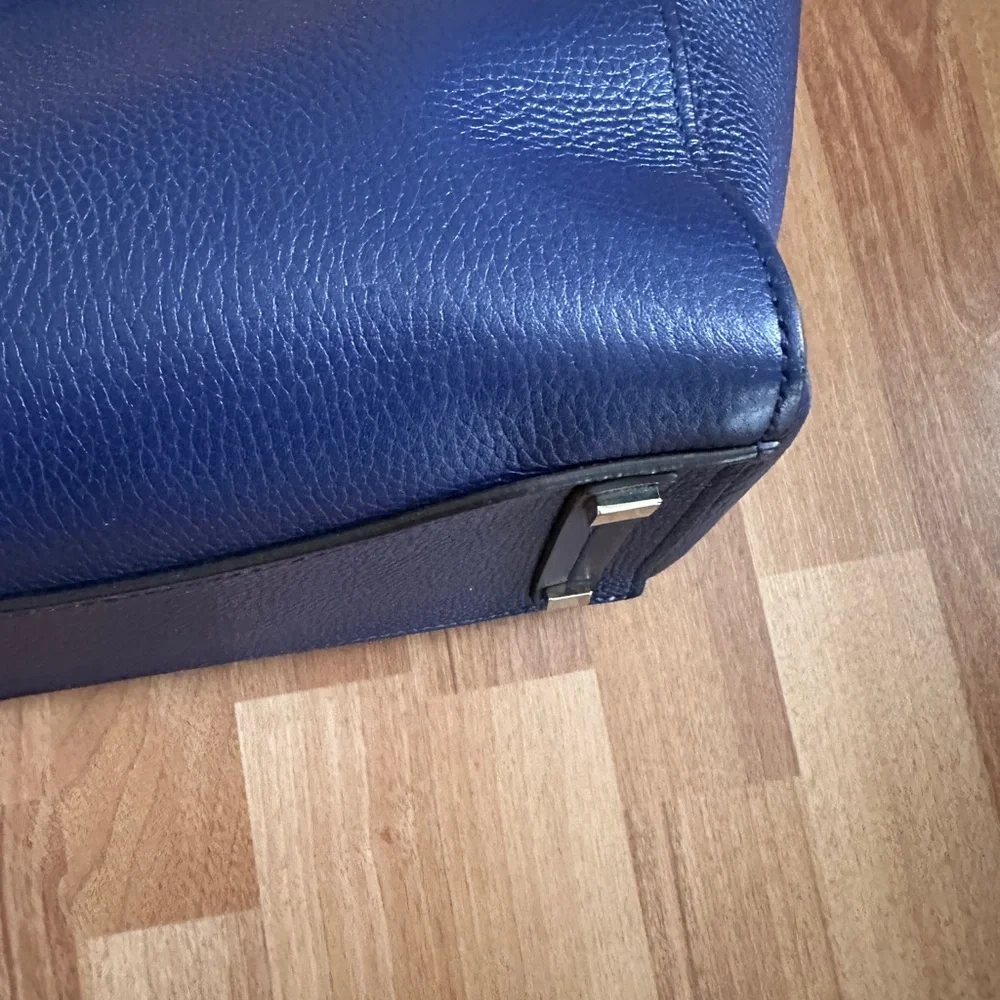 Michael Kors Collection Bancroft Medium Navy Blue - Picture 3 of 8